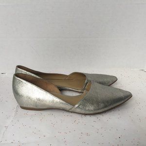 naturalizer tamara flat silver